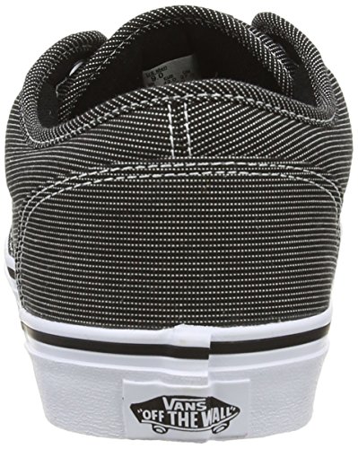 Image of Vans Men's Low-Top Trainers Skateboarding Shoes, Grey Textile Mix, US 7.5