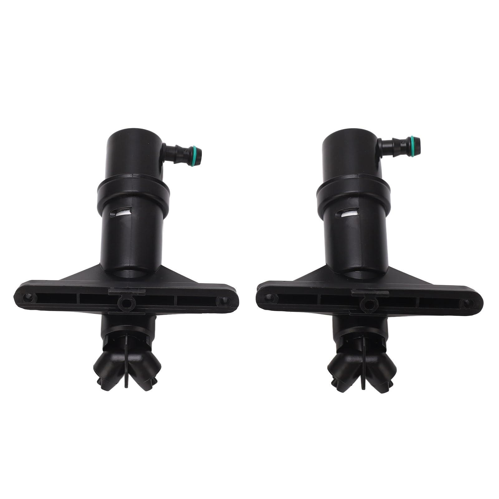 Boquilla de Lavado de Faros para Serie 525i E60, 61677038415 Puntos Muertos Limpios, 61677038416 Chorro Izquierdo Derecho, Reemplazo OE, Compatible con Serie 5 E60 2004-2010,