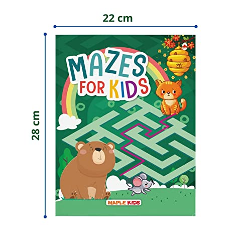 Image of Activity Book for Kids - Mazes - 3 Years to 5 Years old - Early Learning - Activity Book for Toddlers, Nursery, Pre School Children