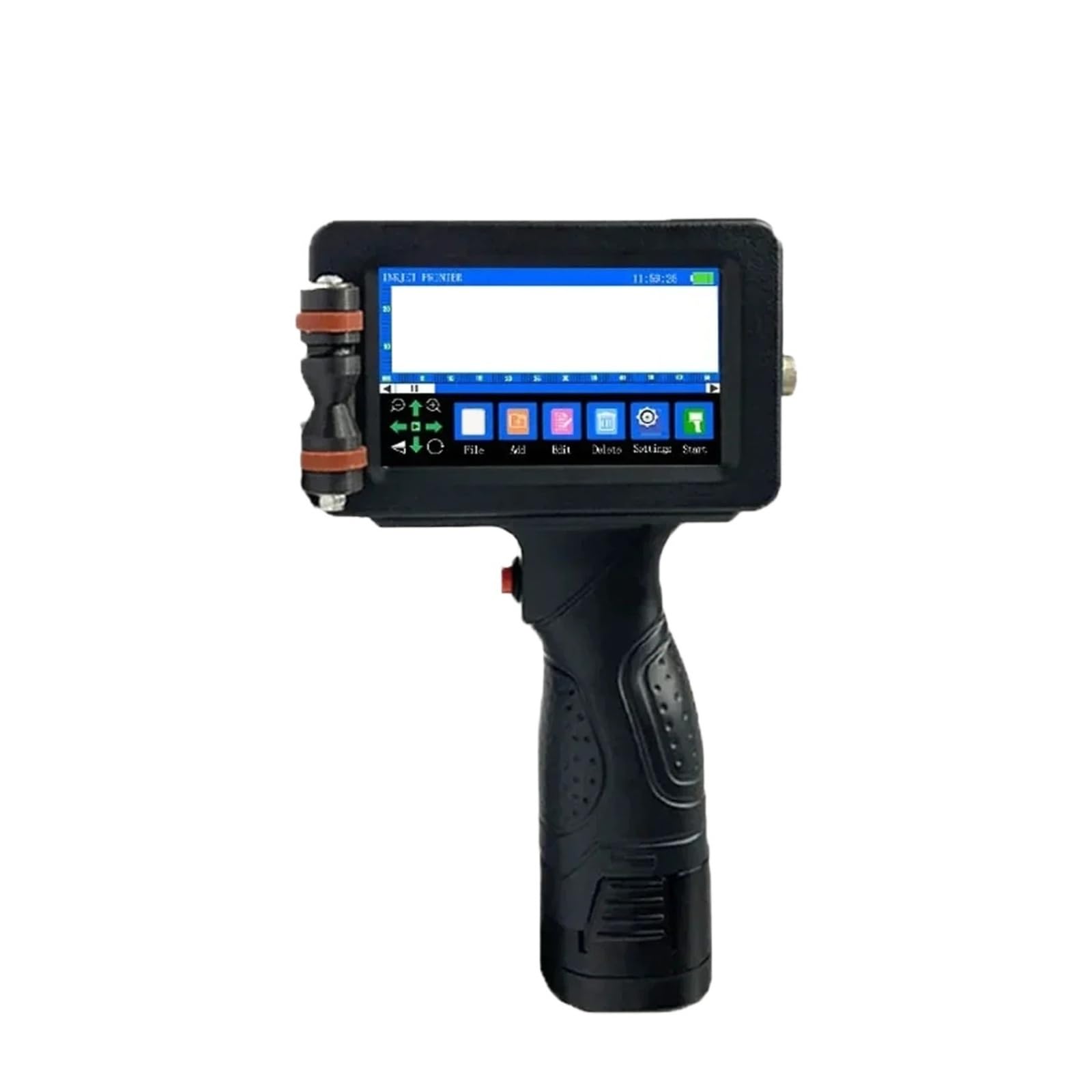 Imprimante jet d'encre thermique 1760Plus 12,7 mm portative pour codes QR et logos