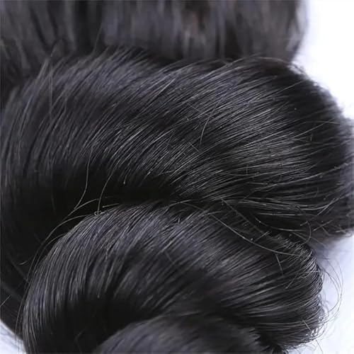 Extensiones de pelo humano sin enredos para solucionar el cabello fino 4
