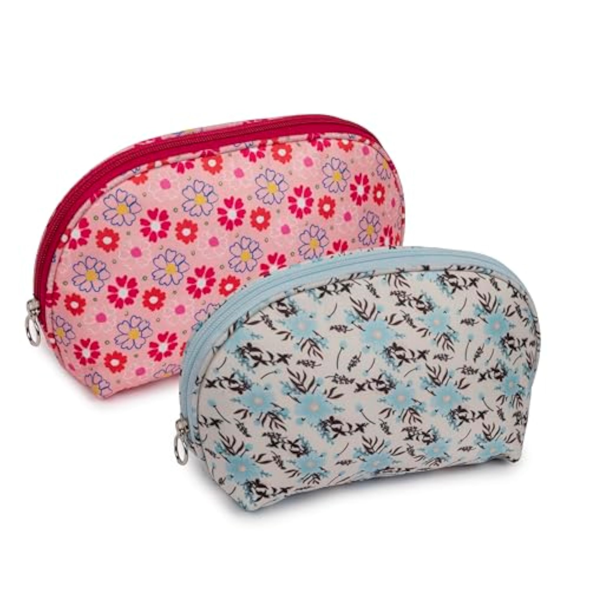 Combo Semicircle Makeup Pouch for Makeup Accessories