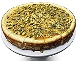 Andy Anand Caramel Pistachios Cheesecake Baked Fresh Daily, Amazing-Delicious-Decadent & Greeting Card, Birthday, Valentine, Christmas, Mothers Fathers day, Anniversary Gourmet Food, Wedding (2 lbs)