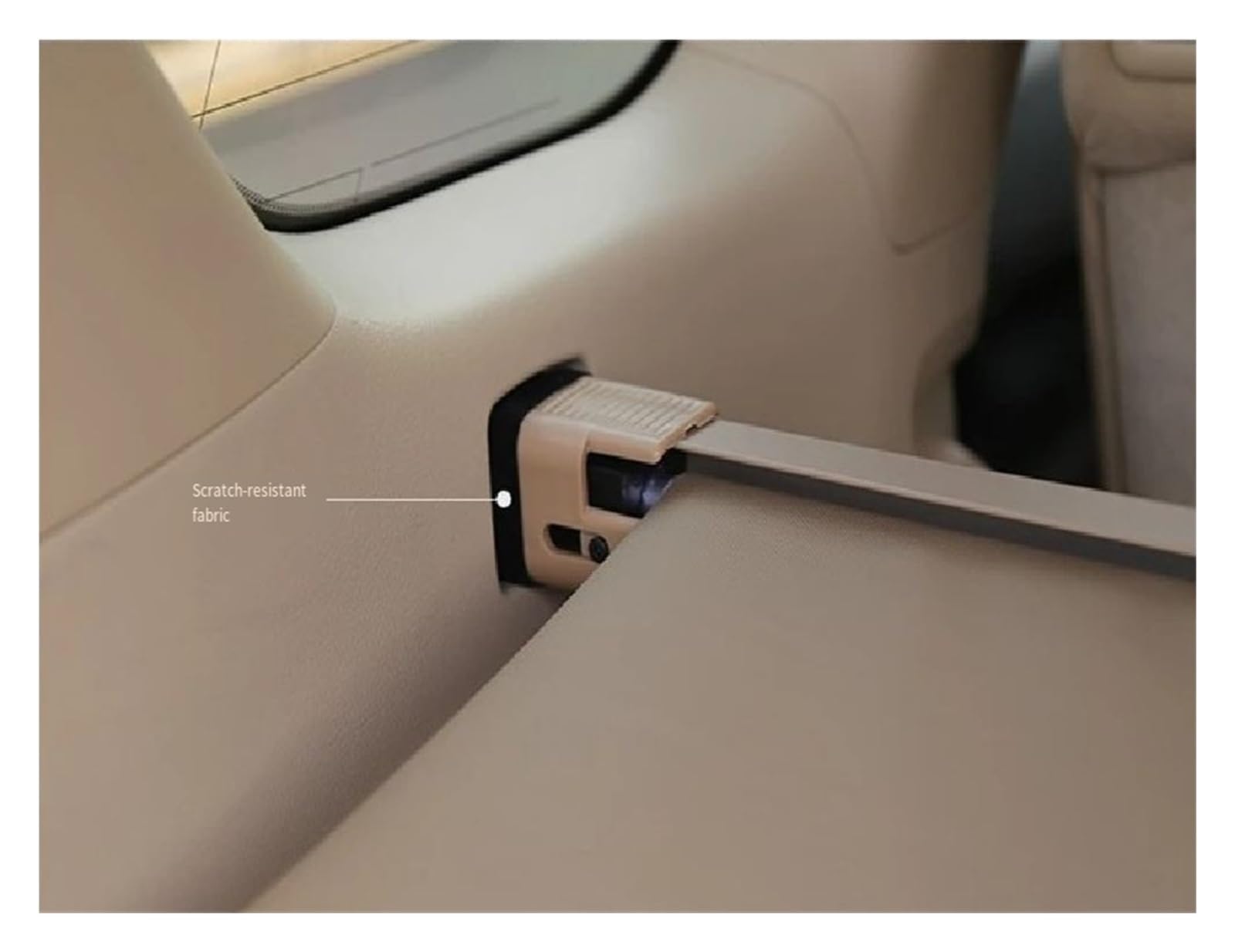 Cortina para Toyota para Land para Cruiser para Prado FJ150 LC150 150 2010-2021 Cubierta Carga Maletero Escudo Seguridad Equipaje Trasero Cortina Partición Cubierta De Carga(Negro)