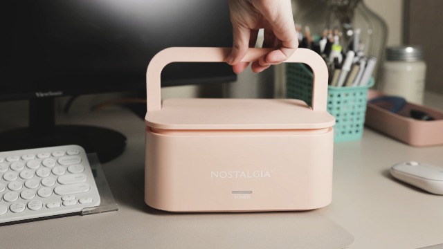 Amazon.com: Nostalgia 32-Ounce Heated Electric Lunch Box – Travel
