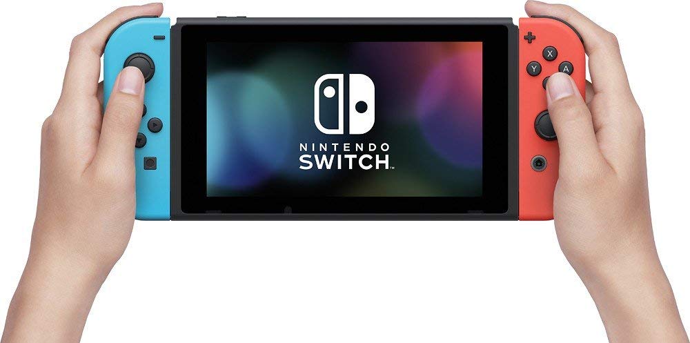 Nintendo Swtich 3 items Bundle:Nintendo Switch 32GB Console Neon