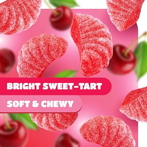 Cherry Slices, Fruit Slices Jelly Candy - 1 Lb Pack | Gelatin Free Chewy Candy - image 5