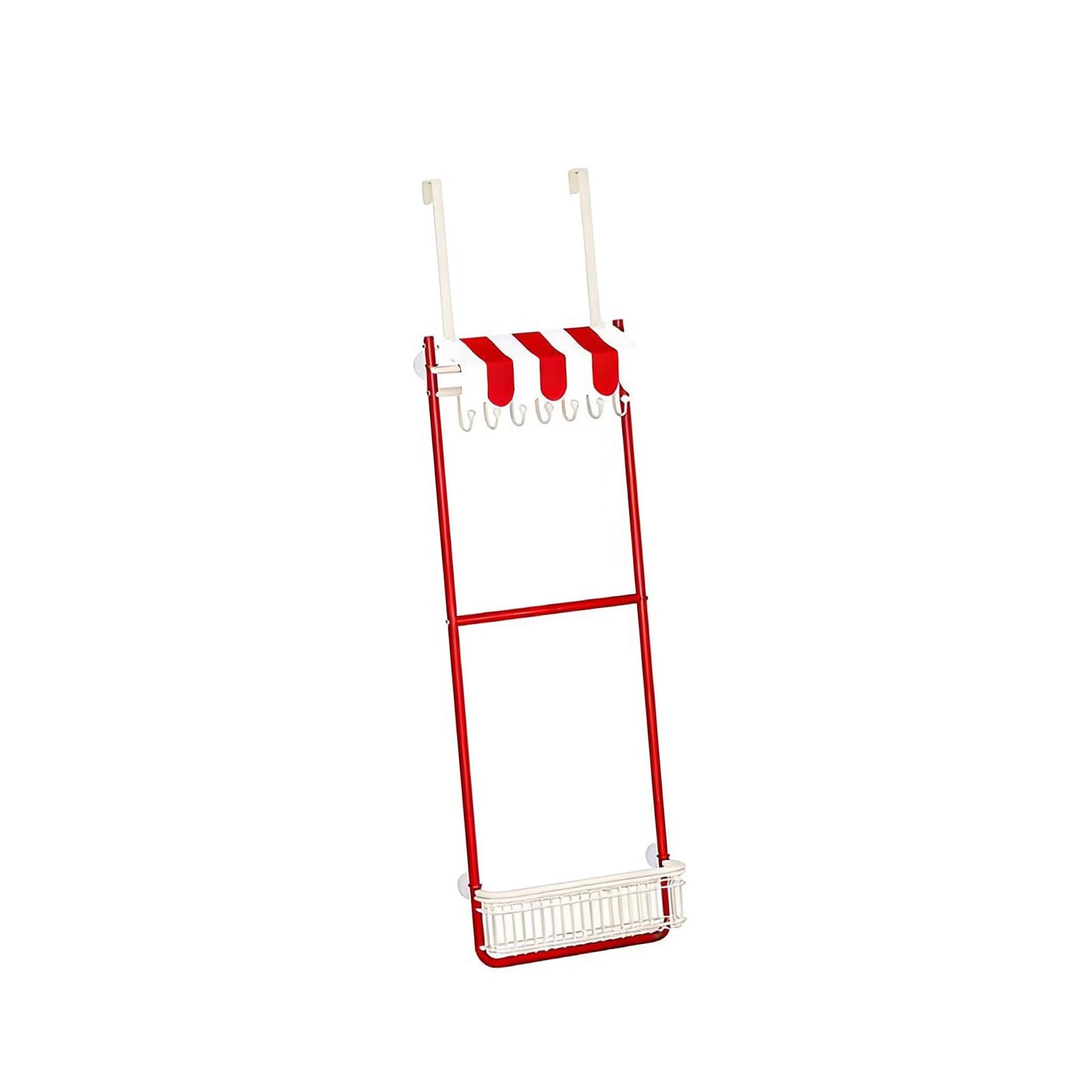 Mensole Organizer per la Porta della dispensa, Ideali per Camera da Letto e Bagno | Organizer da Appendere Dietro la Porta con Tasche e Ganci per riporre Oggetti sopra la Porta.