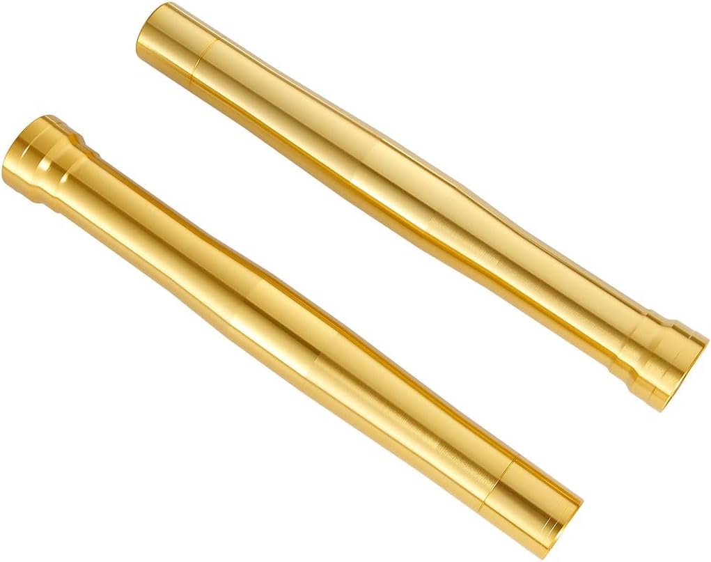LANBAO Front Outer Fork Tubes Fork Pipes For Honda CBR600RR 2013 2014 2015 2016 2017 453mm 51410-MJC-A11 Gold Shock Pipes