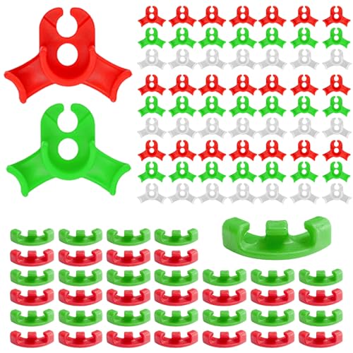 Anyasen 100 Pièces Pinces à Branches de Plantes,Plante Bender Clips,90 Degrés, pour Plier Plantes et Changer Direction de Croissance