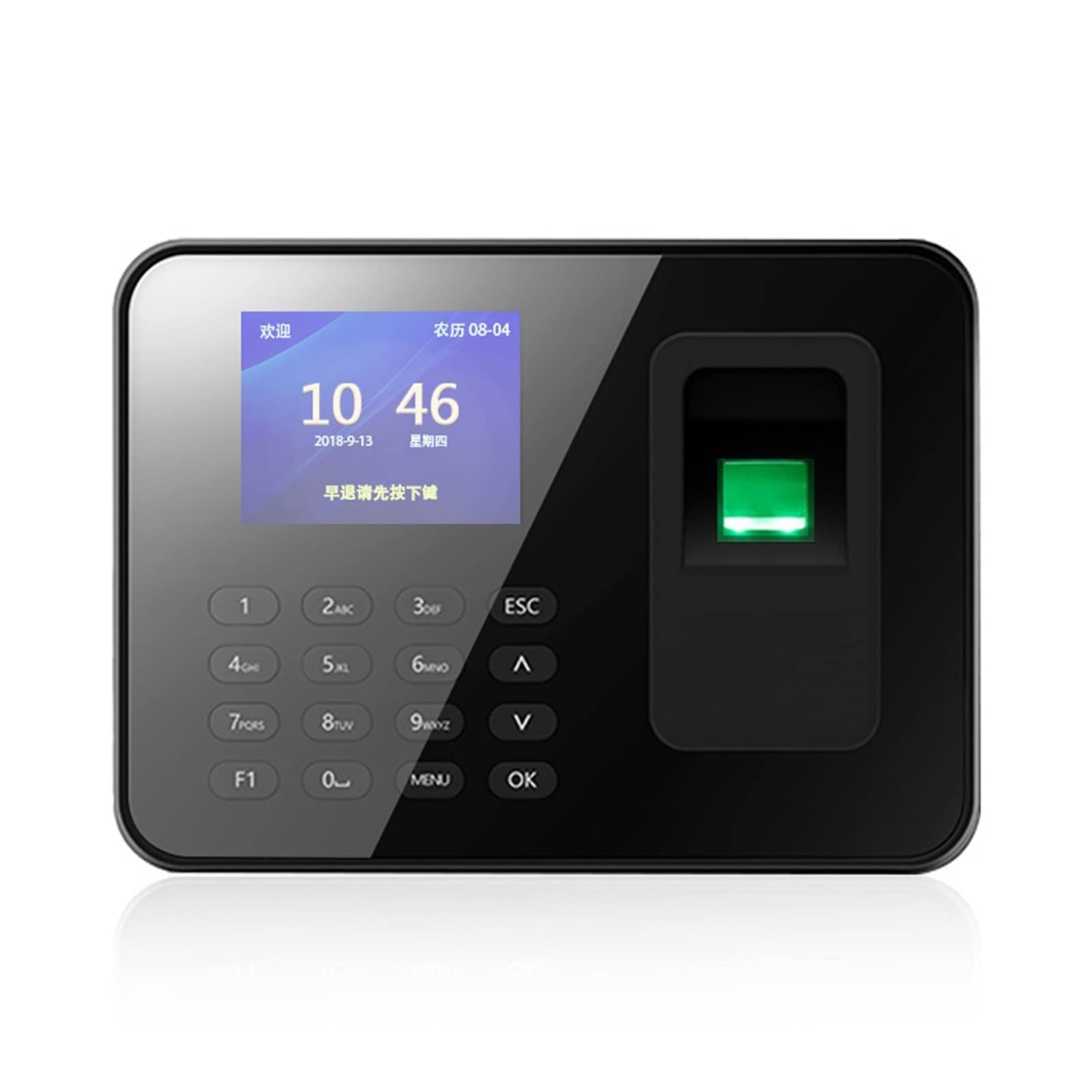 CUDTAPI ZK301 Fingerprint Time Attendance Machine Biometric Employee Time Clock Time Clocks For Employees Small Business
