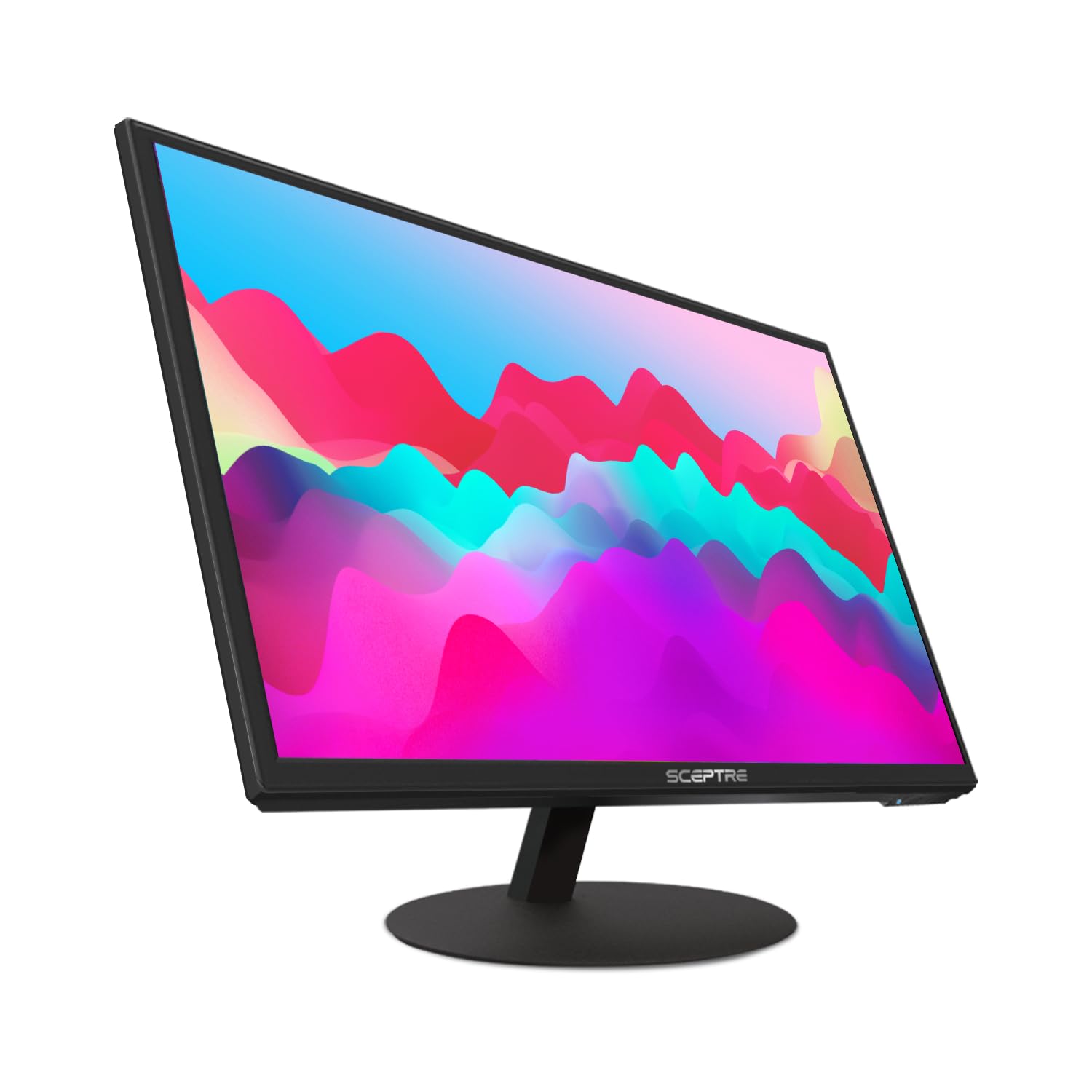 - Sceptre E275W-1920 27" FHD 1080p 75Hz Monitor HDMI VGA Build-In Speakers, Metal Black