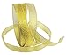 HipGirl 25yd 1" Gold Metallic Ribbon for Dance, Cheerleader, Hair Bows, Gift Wrapping