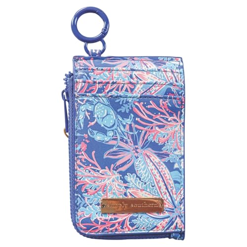 Simply Southern Printed Reef ID Coin Wallet
