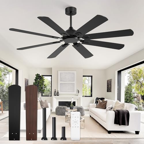 Fanbulous 62-Inch Reversible Ceiling Fan with Remote