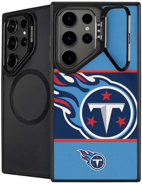 Skinit Kickstand Phone Case Compatible with Galaxy S25 Ultra - Officially Licensed NFL Tennessee Titans Design