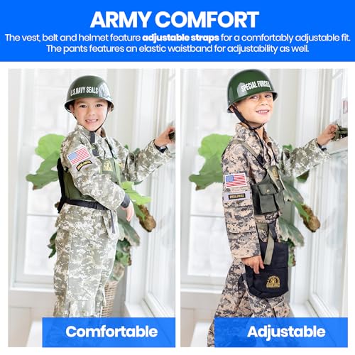 Dress Up America 544 Army Costume - Soldier Costume thumb #2