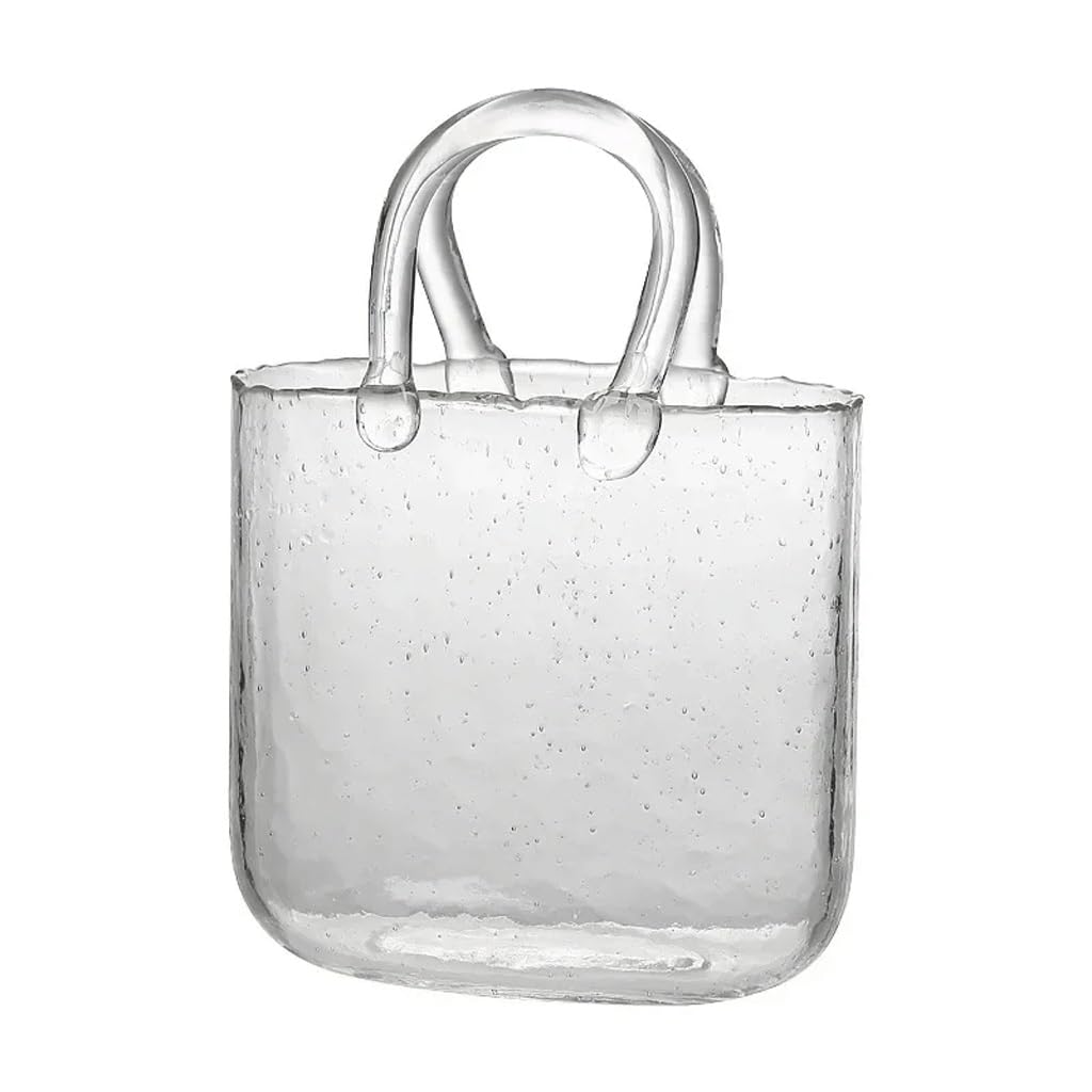 Vase for fleurs fait à la main sac transparent pour créer une ambiance douce et mignonne