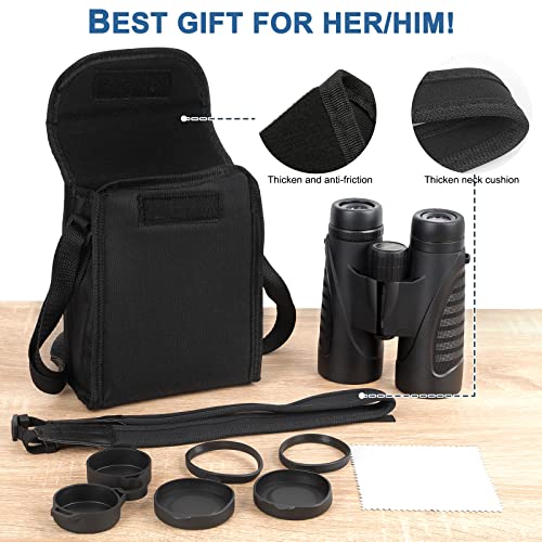 Hocerlu Fernglas Erwachsene, 10x50 FMC-Linse Leicht Ferngläser, Helle und Klare Sichtbereich, für Vgelbeobachtung… – Bild 7