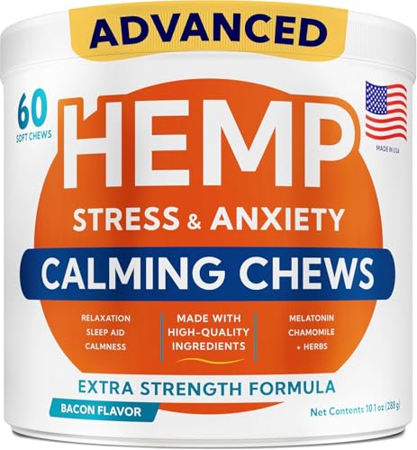 GOODGROWLIES Advanced Calming Chews Relaxing Bites