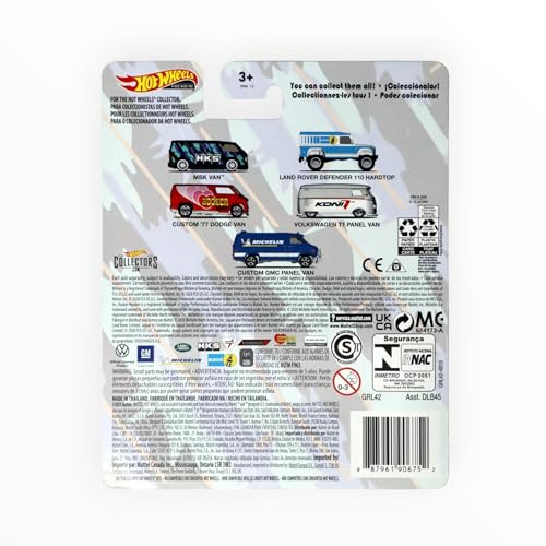 Hotwheels MBK Van HKS 1:5 Negro miniatura 2