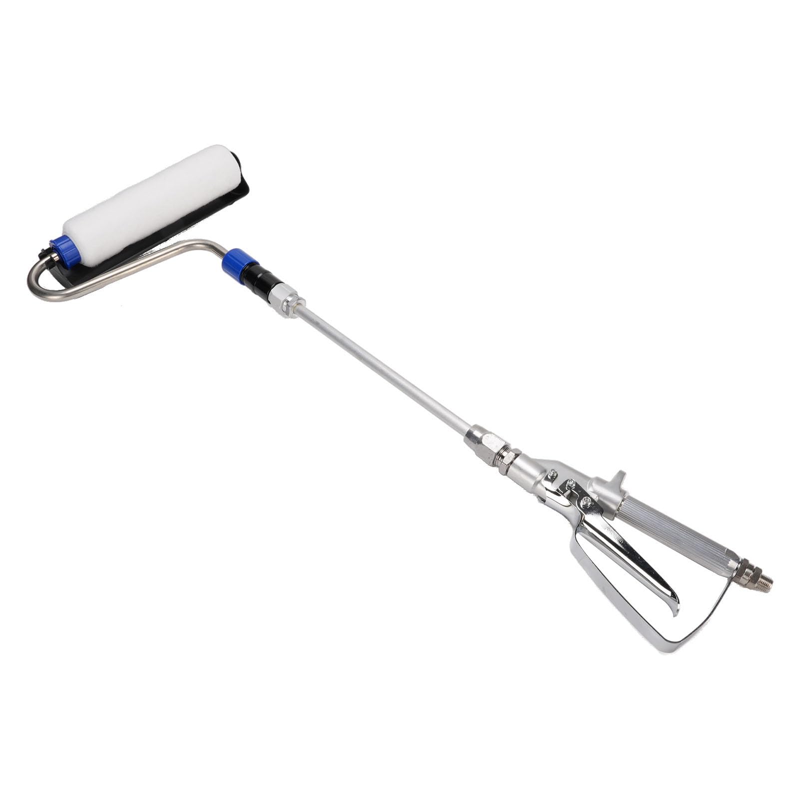 Airless-Farbroller, selbstansaugender Mechanismus, leicht, elektrisch, Farbroller-Zubehör mit Edelstahl, für glatte Hes und schnelle Bucht