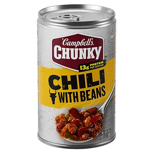 Image of Campbell's Chunky Chili with Beans Roadhouse, 19 oz. Can (Pack of 4)