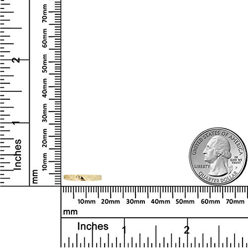 Avora R1850-10K Yellow Gold Faceted Hearts Stackable Ring thumb #2