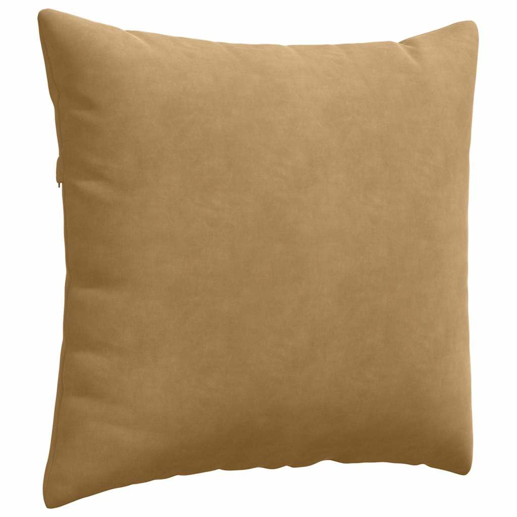2 cuscini da divano, 45 x 45 cm, in velluto a coste con imbottitura in poliestere, federe rimovibili, ergonomici, per divano, sedia, ufficio e soggiorno, comodi e facili da pulire, colore