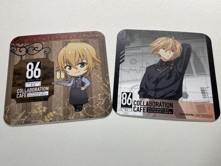 エイティシックス コースター コンプセット 特典 コラボカフェ本舗 TVアニメ「86―エイティシックス―」× コラボカフェ本舗BLANC