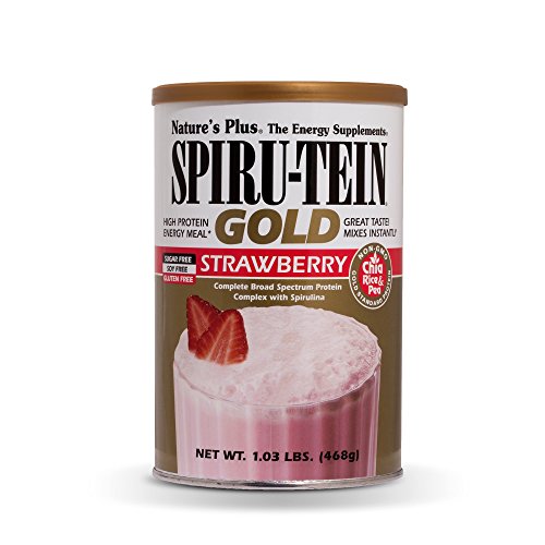 Spiru-Tein (Spirutein) Gold Chia Rice & Pea- Strawberry - 1.03 lb - Powder Spiru-Tein (Spirutein) Gold Chia Rice & Pea- Strawberry - 1.03 lb - Powder