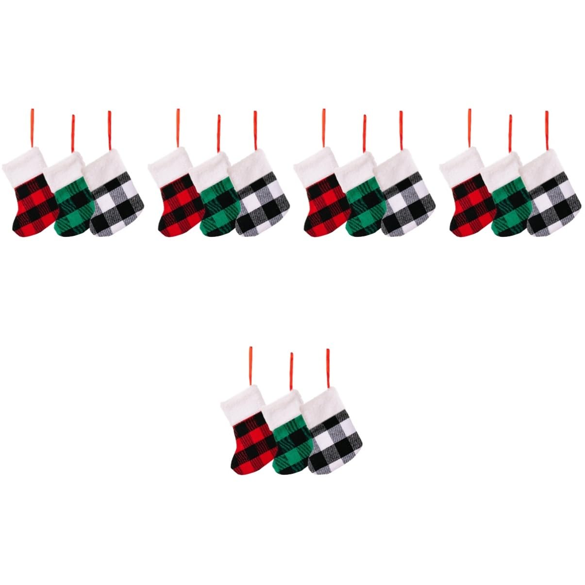 Xmas tree Amosfun mini sapin de Noël en peluche à offrir pour décorer les tables