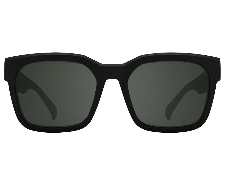 Spy Optic Dessa (Soft Matte Black/Happy Gray Green) Fashion Sunglasses