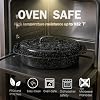 13 Enamel Roaster With Lid Oval Roasting Pan For Oven,Turkey Roaster Pot Broiler Pan Chicken Vegetables Suitable For Dining With Two People High Cookware Small Baking Pan