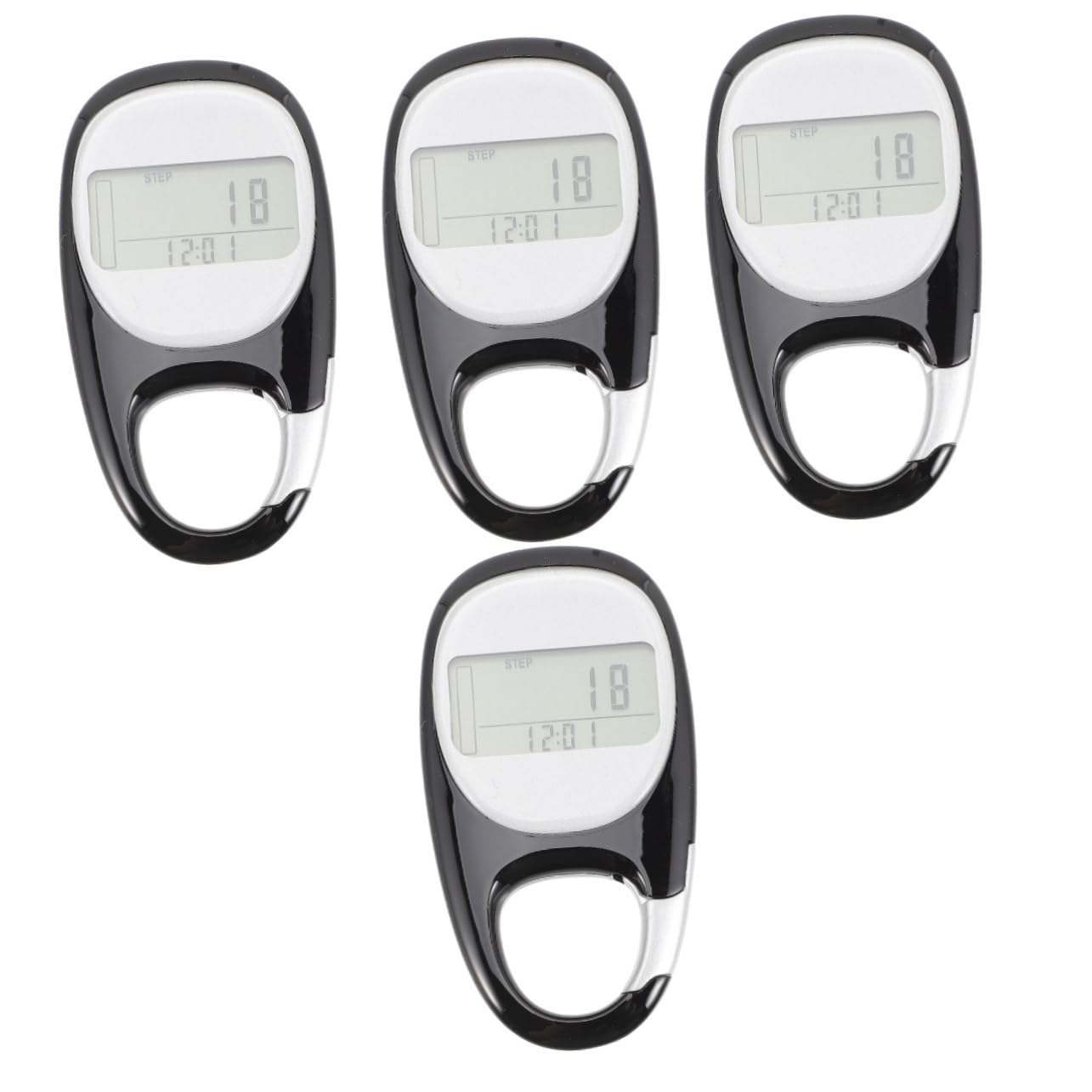 TOYANDONA Compteur de Multifonctionnel Portable Podomètre Professionnel pour Randonnée Activités Facile à Utiliser
