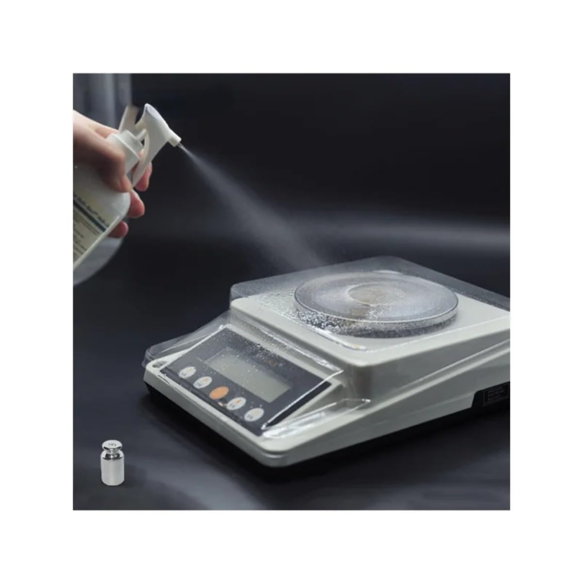 Balance de précision 2100 g ± 0,01 g avec écran LCD Double, résistante au Vent, 3100 g ± 0,01 g,3100g 0.01g