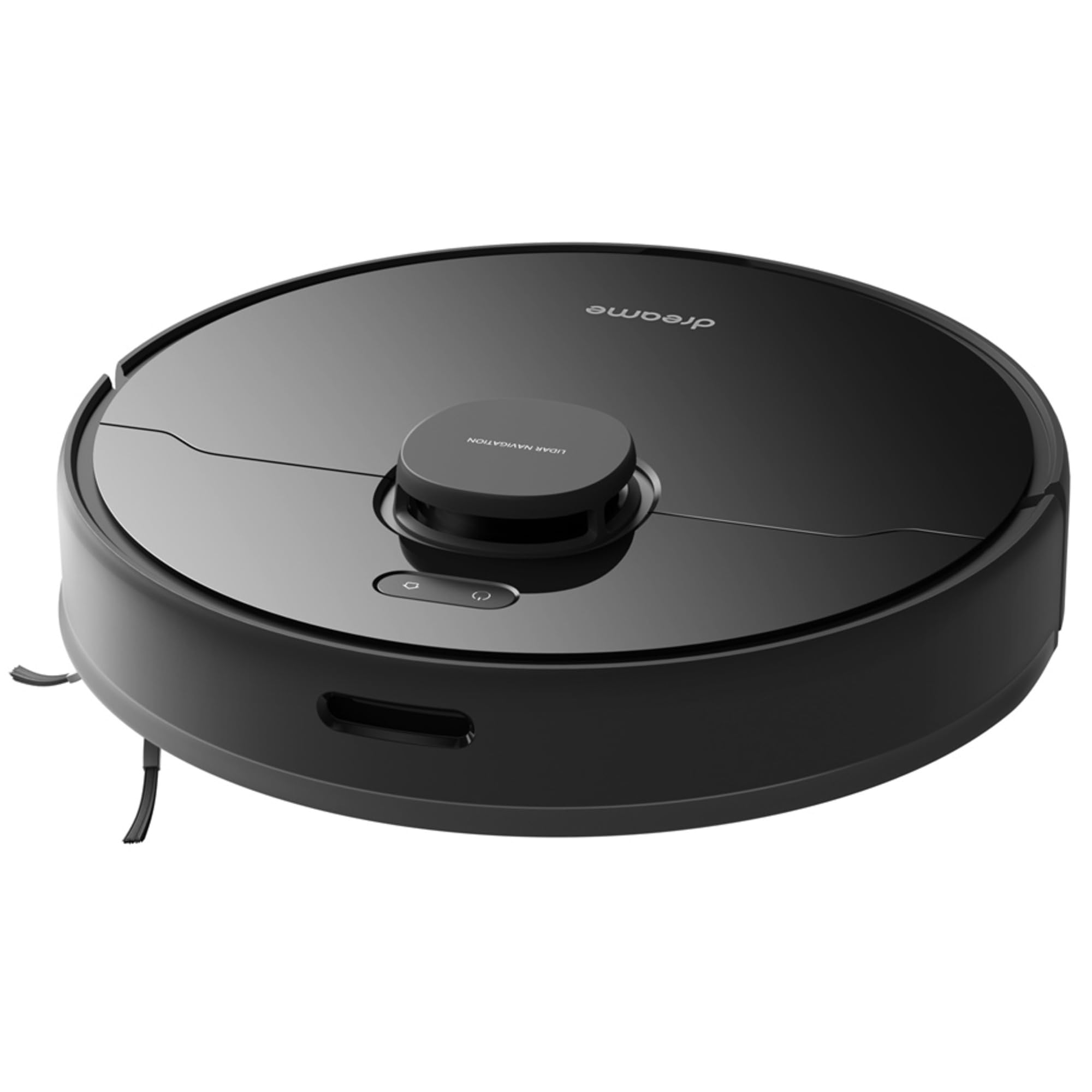 Dreame D9 MAX Robot Aspirador, LDS Laser Mapping y Slam Algoritmo de Navegación, Potencia de Succión 4000Pa, 150 Minutos de Tiempo de Ejecución, Alexa, Mapeo Inteligente, Pisos Duros, Color Negro