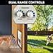Genuine Power Pet Fully Automatic Pet Door from High Tech Pet Brand. Pet Collar Operated, 4 Way Access, Directional Sensing, Dead Bolt Lock, Air Tight, Quick, Quiet Operation, USA Customer Service