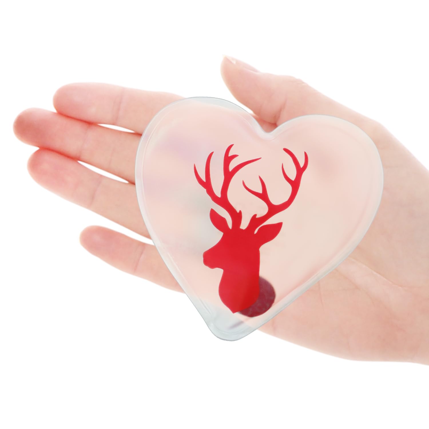 Scaldamani Riutilizzabili Per Bambini - 4 Pezzi Con Adesivi Luminosi A Tema Gnomi - Foto 10