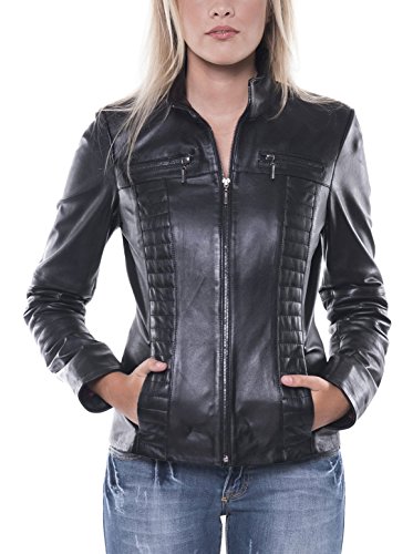 GIORGIO DI MARE Cazadora Piel Negro Negro 2XL