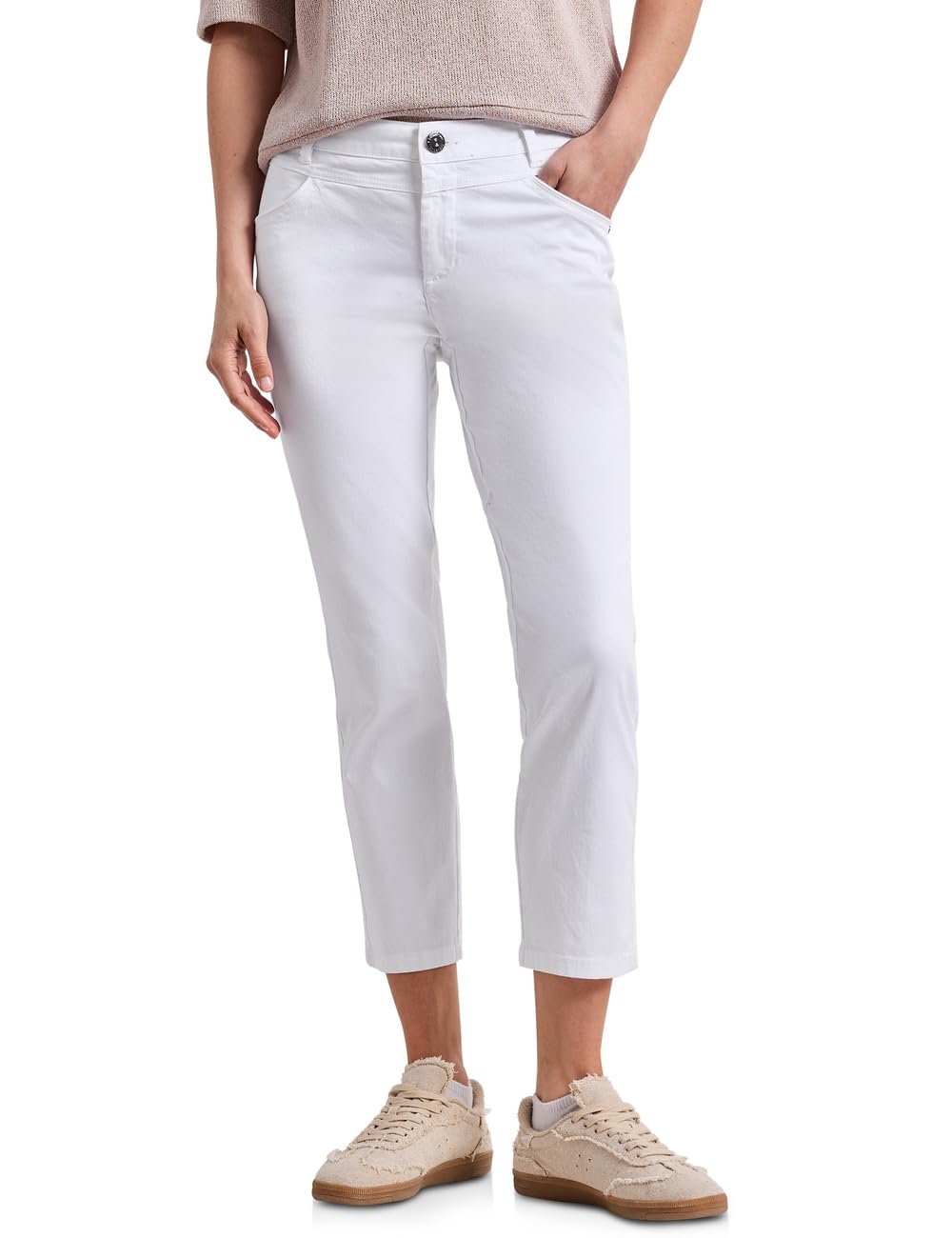 Street One - 3818139, Pantaloni Slim Leg 7/8 Donna