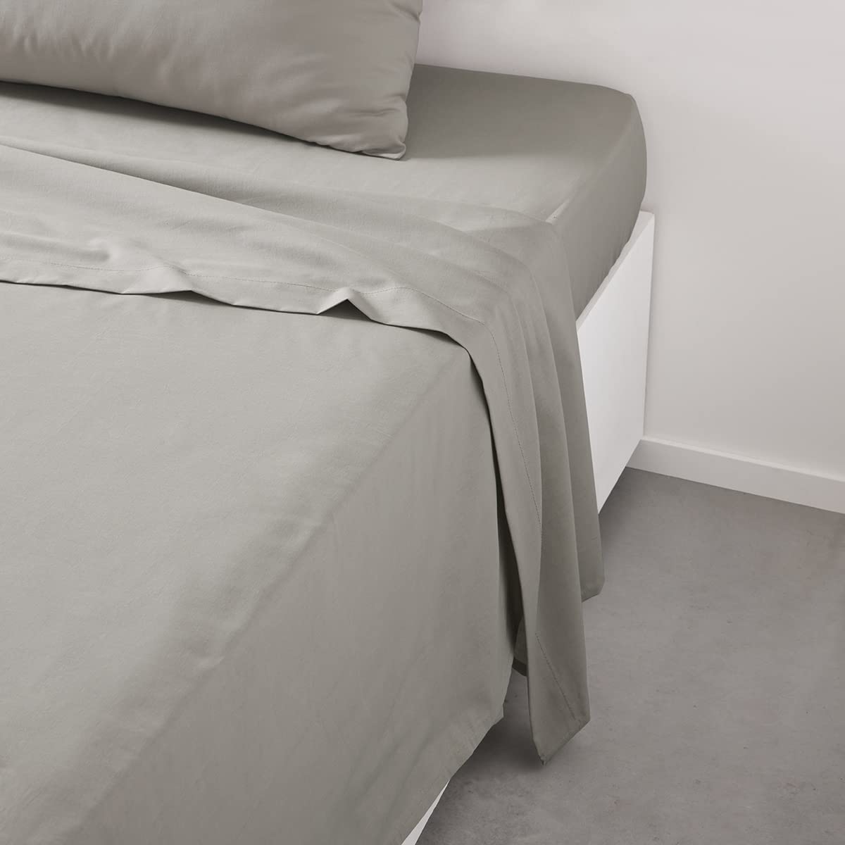 TODAY Essential Double Flat Sheet 240 x 300 cm Cotton Plain