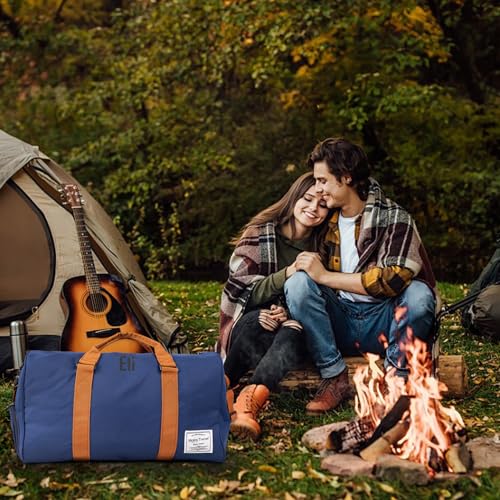 MT-WORLD-Travel-Duffel-Bag-Personalized-Weekender-Overnight-Bag-with-Initials-Sports-Tote-Bags-for-Men-Teen-Boys-Weekend-Travel-Bag-with-Shoes-Compartment-for-Travel-Beach-Short-Trips-Camping-Hiking