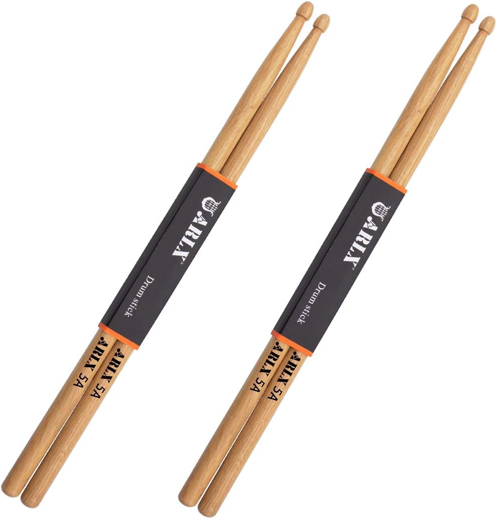 Drum Sticks 5A Wood Tip Drumstick (2 Pair Oak)