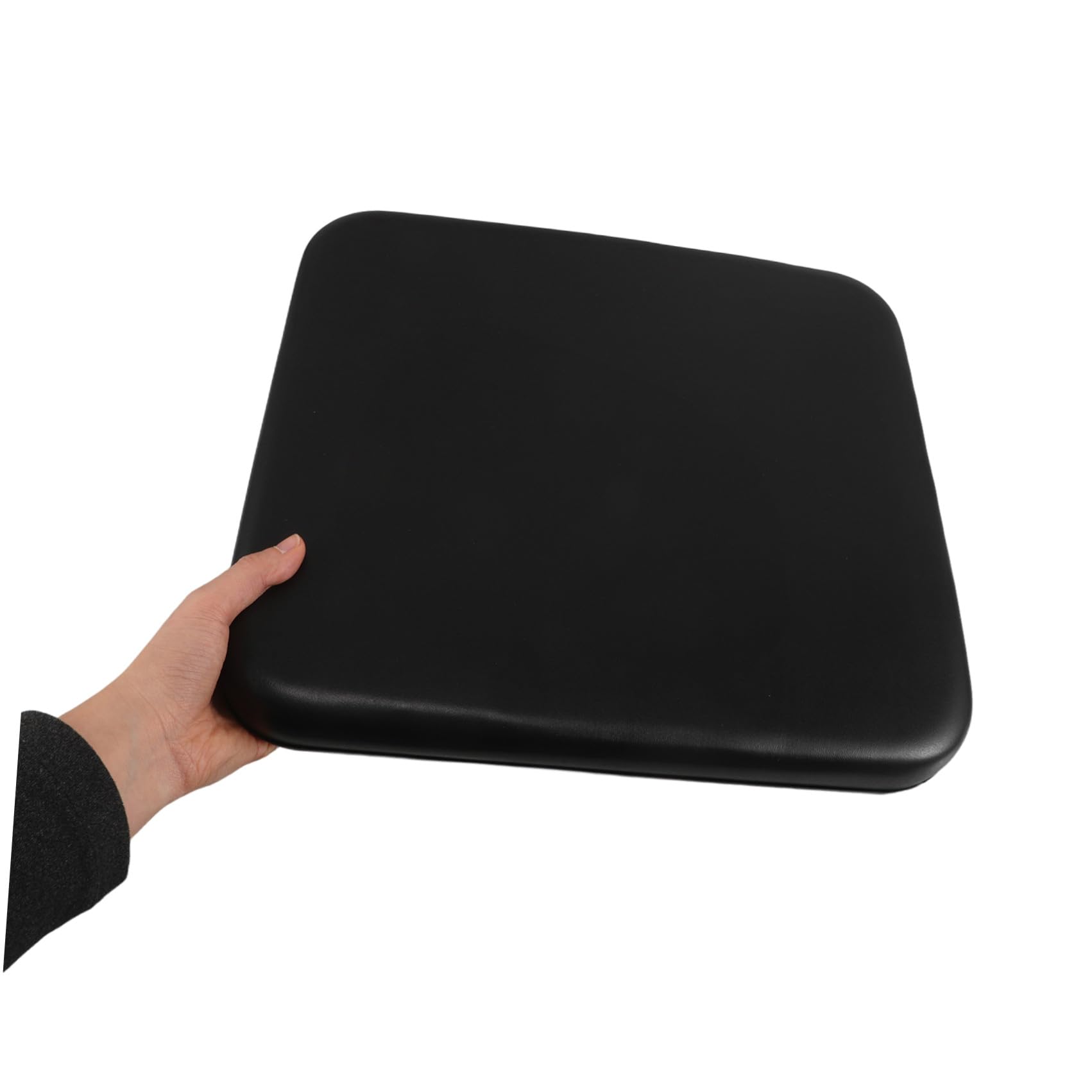 Cuscino Seduta per Deambulatore in Pu Nero 13, 6x12, 4x1, 4 | Cuscino Sostitutivo per Rollator, Leggero e Facile da Installare, per Assistenza Domiciliare Anziani