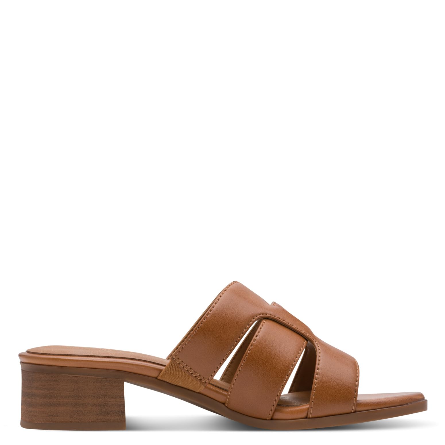 Jana Softline Leather Mule Heel 8-27766-46, Sandali con Tacco Donna