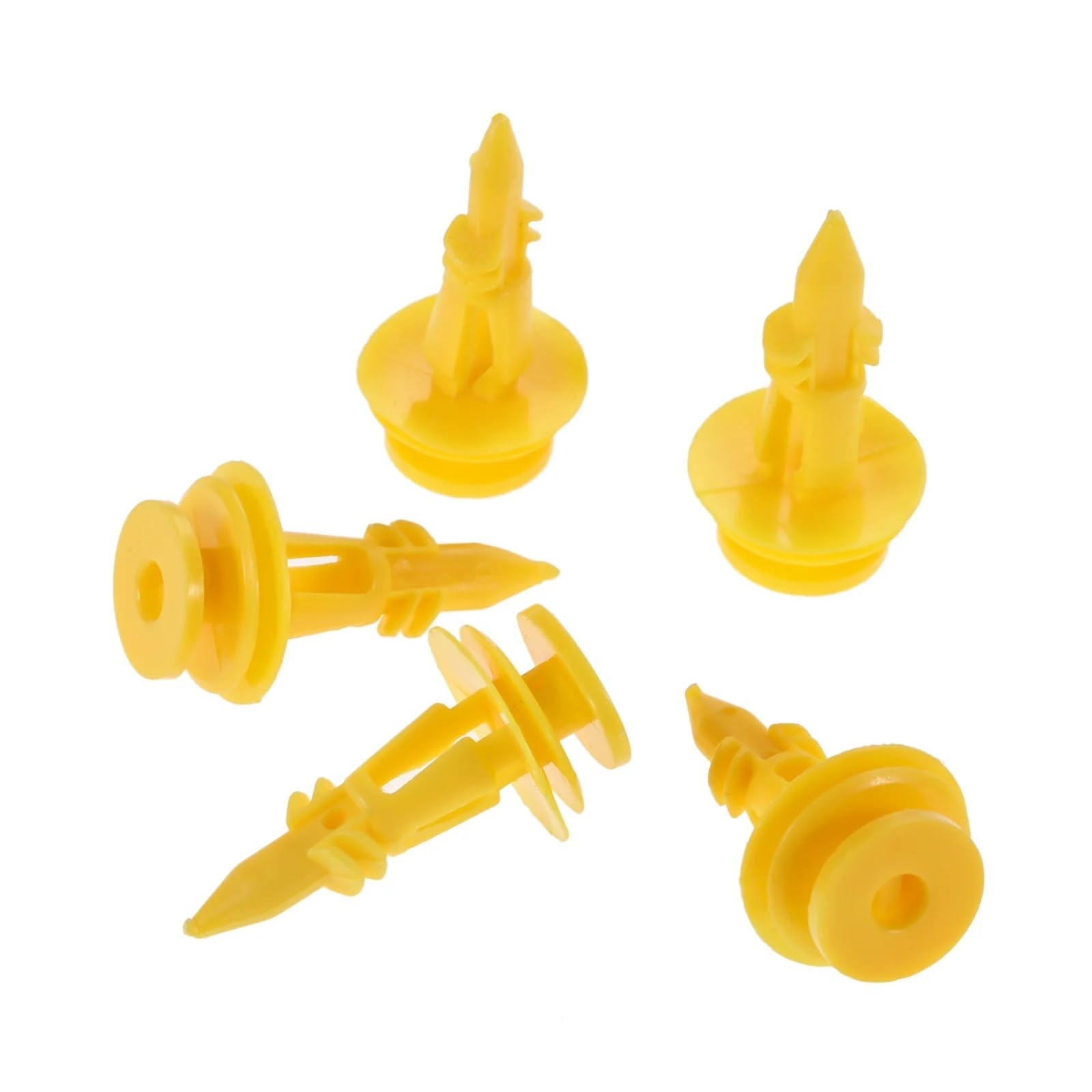 YTQMoreBNZ 10pcs Yellow Tail Door Panel Clip Retainer Nylon Part Number 6502991 For WJ Jeep Grand Cherokee Laredo Chrysler