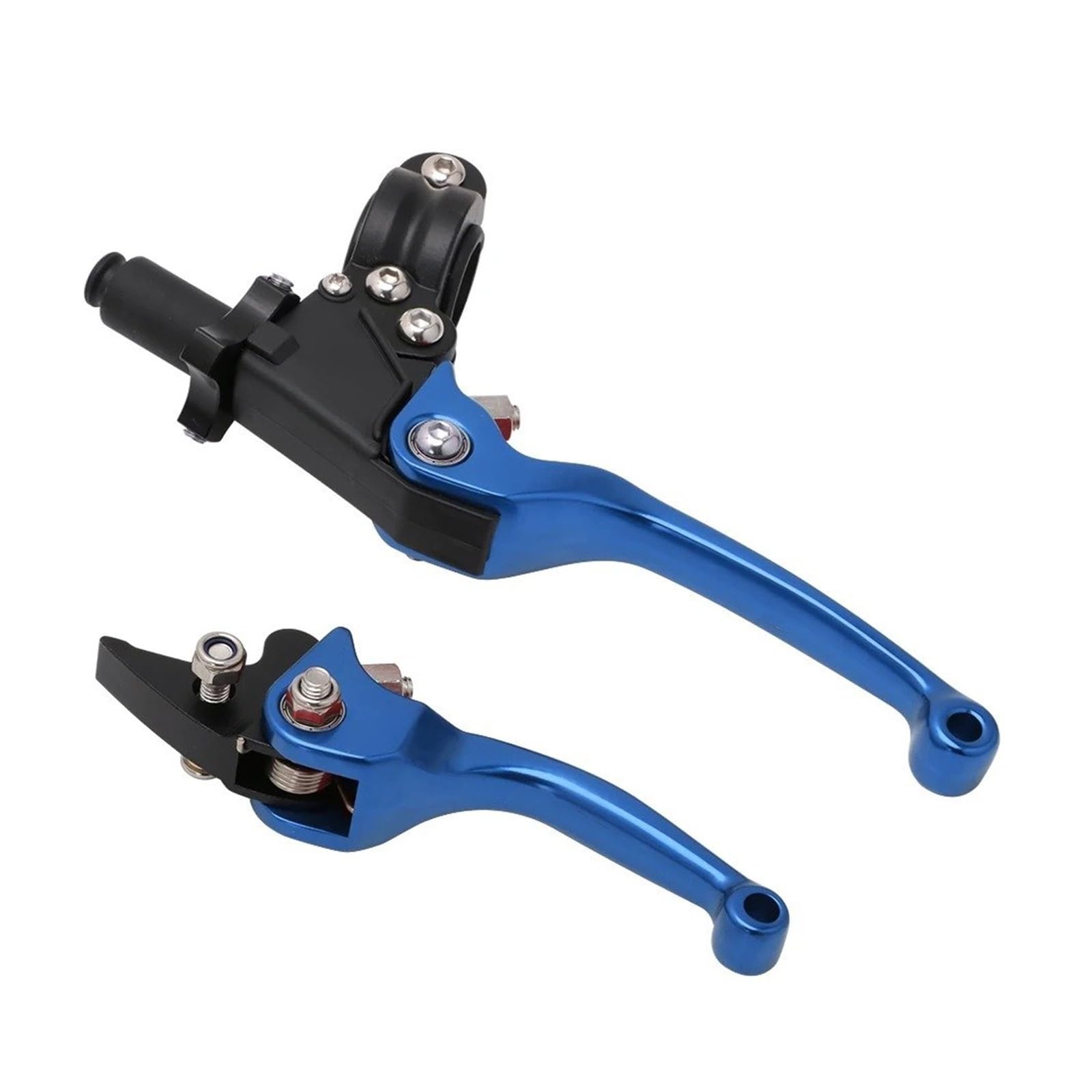 Brhqdnh Blue For Suzuki Cr For Crf For Excf Yz For Yzf Kx For Klx Rm For Rmz 125 250 450 250R Motorcycle Cnc Clutch Brake Lever Motorcycle Brake Clutch(Blue)
