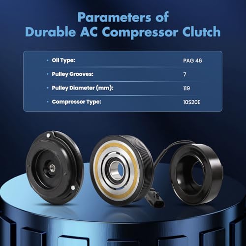Image of ECCPP A /C Compressor Clutch 2004-2008 for Dodge Durango 4.7L 5.7L