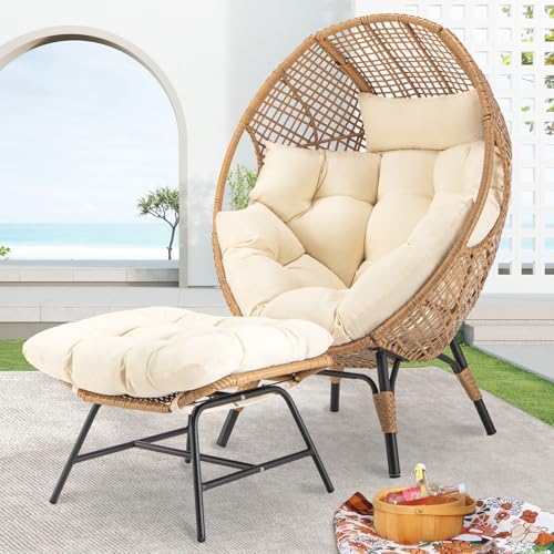 Egg Chairs Teardrop Patio Chair With Cushions Egg Chair Wicker